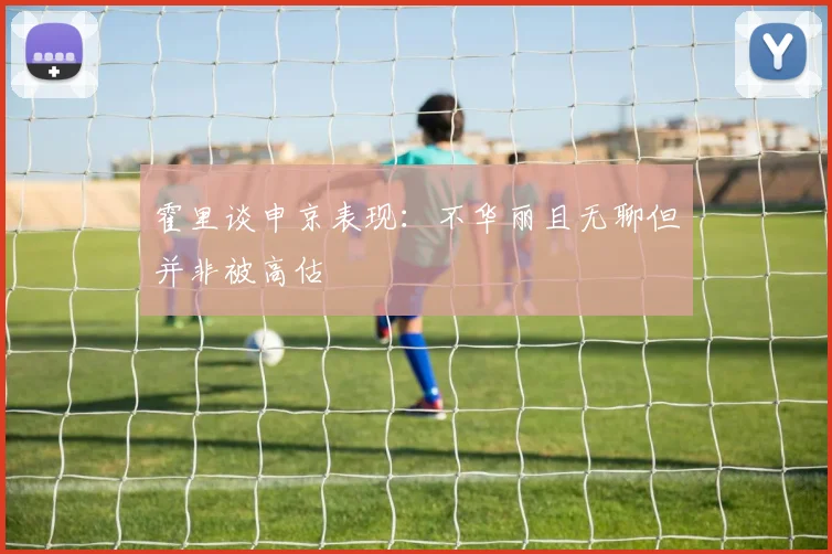 霍里谈申京表现：不华丽且无聊但并非被高估